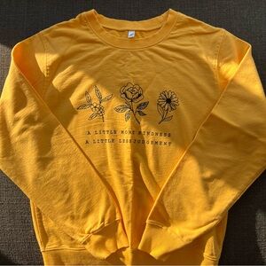 Yellow Graphic Long Sleeve